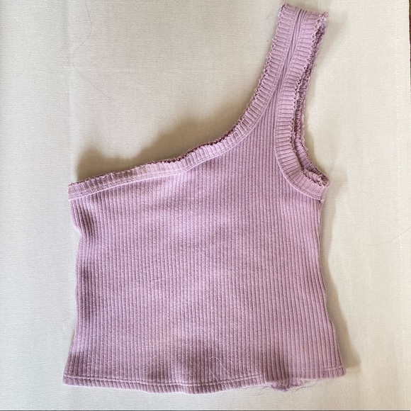 Urban Outfitters Purple One Strap Tank - Picture 3 of 4